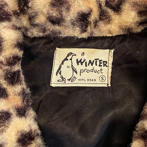Vintage Winter Brand Leopard Jacket Size Small - Picture 6 of 6